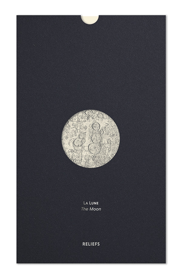 Reliefs Editions: The Moon - La Lune - Map
