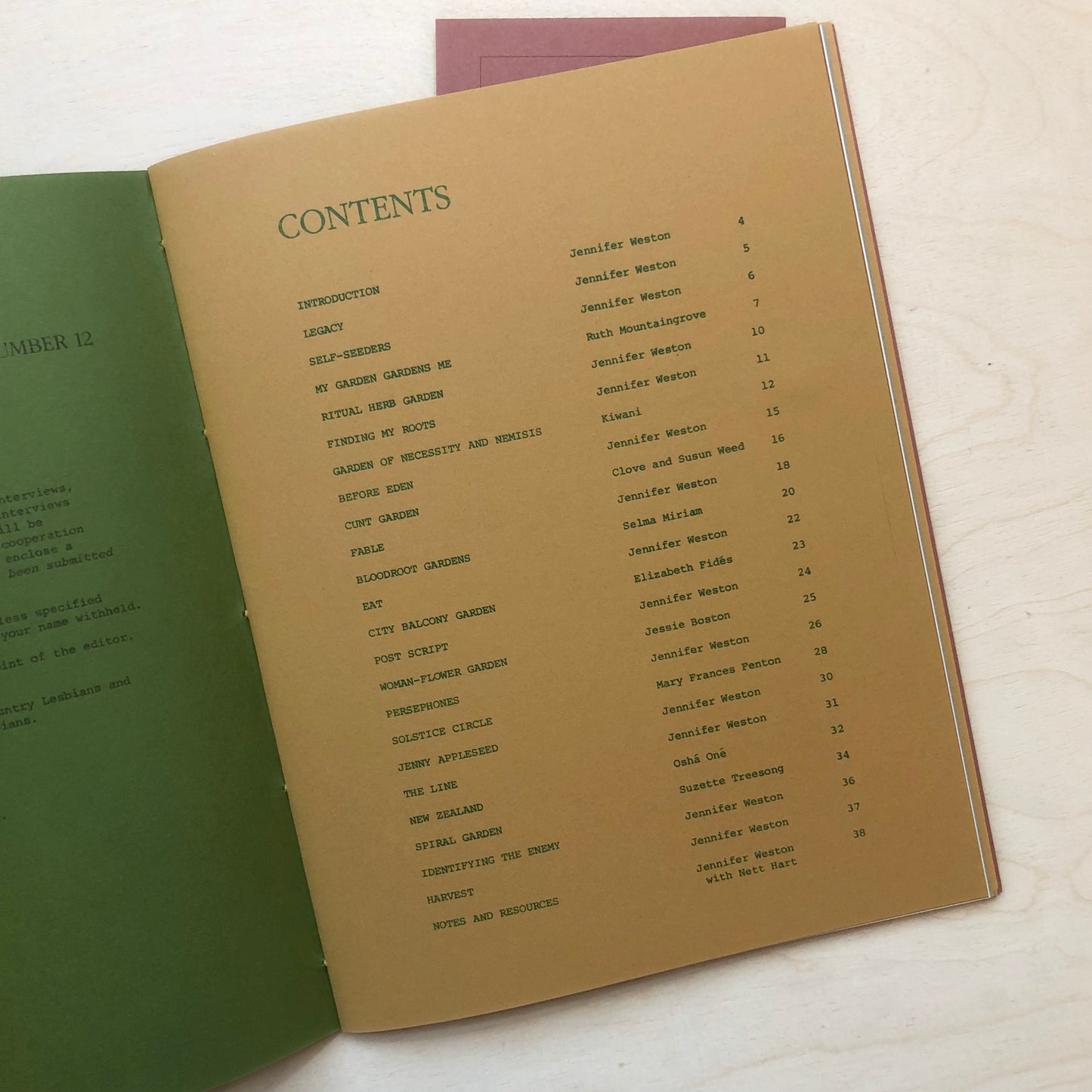 Efemmera Reissue #3: Saving Seeds: Metaphors of Lesbian Growth