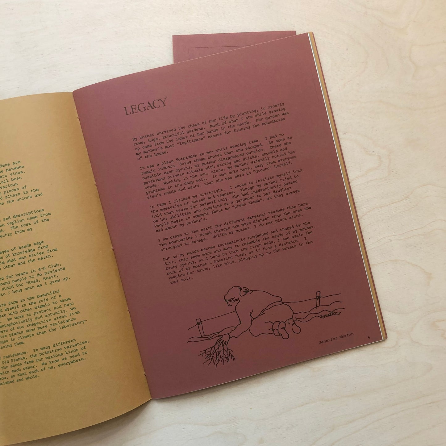 Efemmera Reissue #3: Saving Seeds: Metaphors of Lesbian Growth