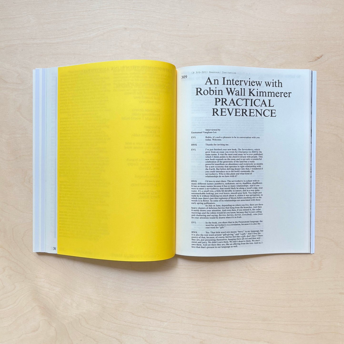 Emergence Magazine Vol. 6: Seasons