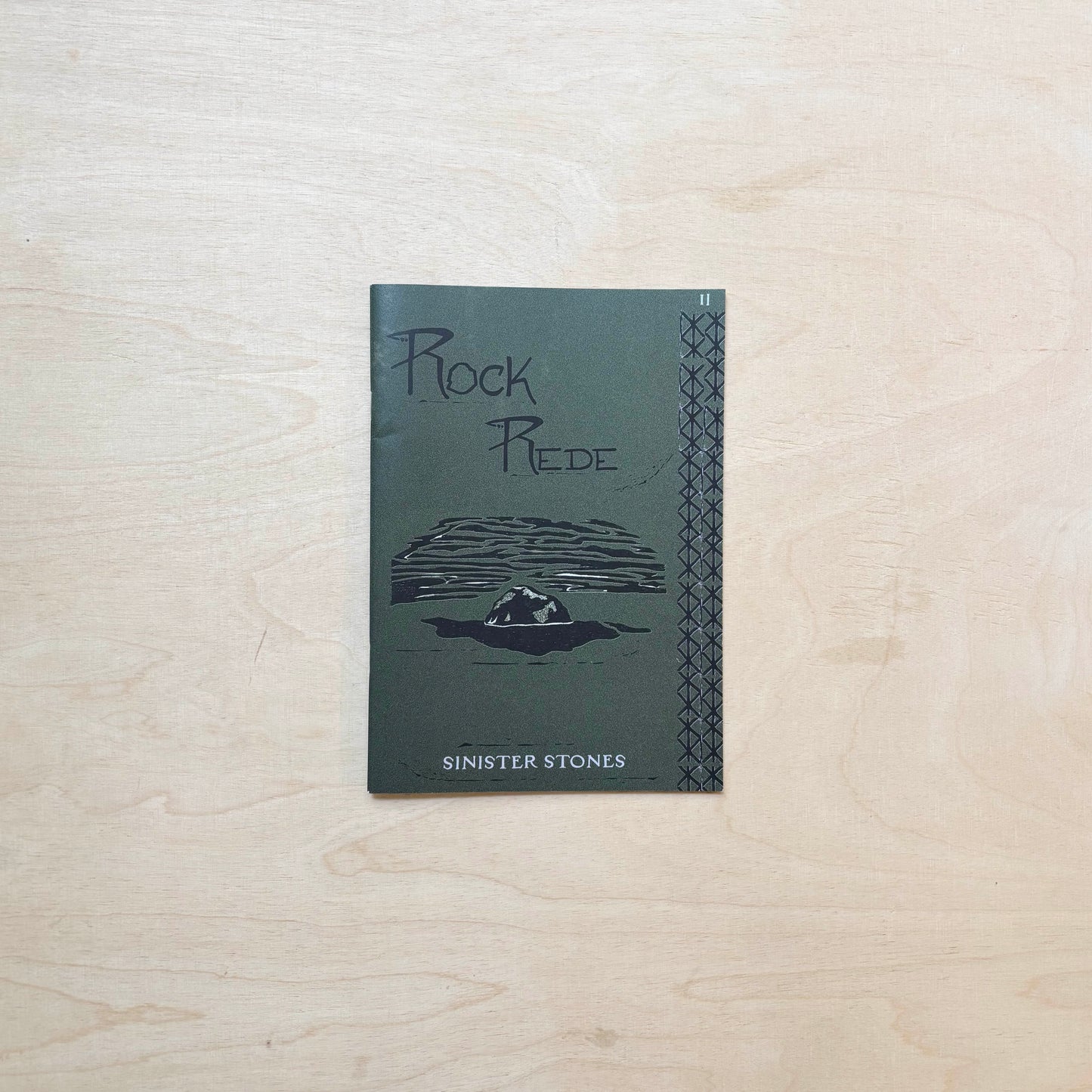 Rock Rede - a zine with rocks, art and music - Issue 2