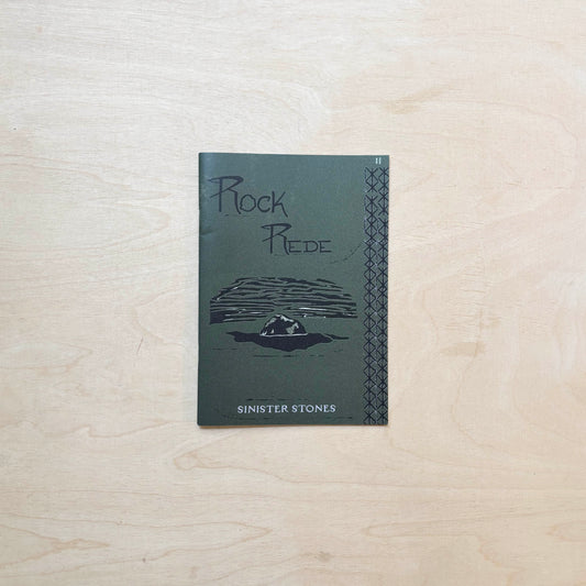 Rock Rede - a zine with rocks, art and music - Issue 2