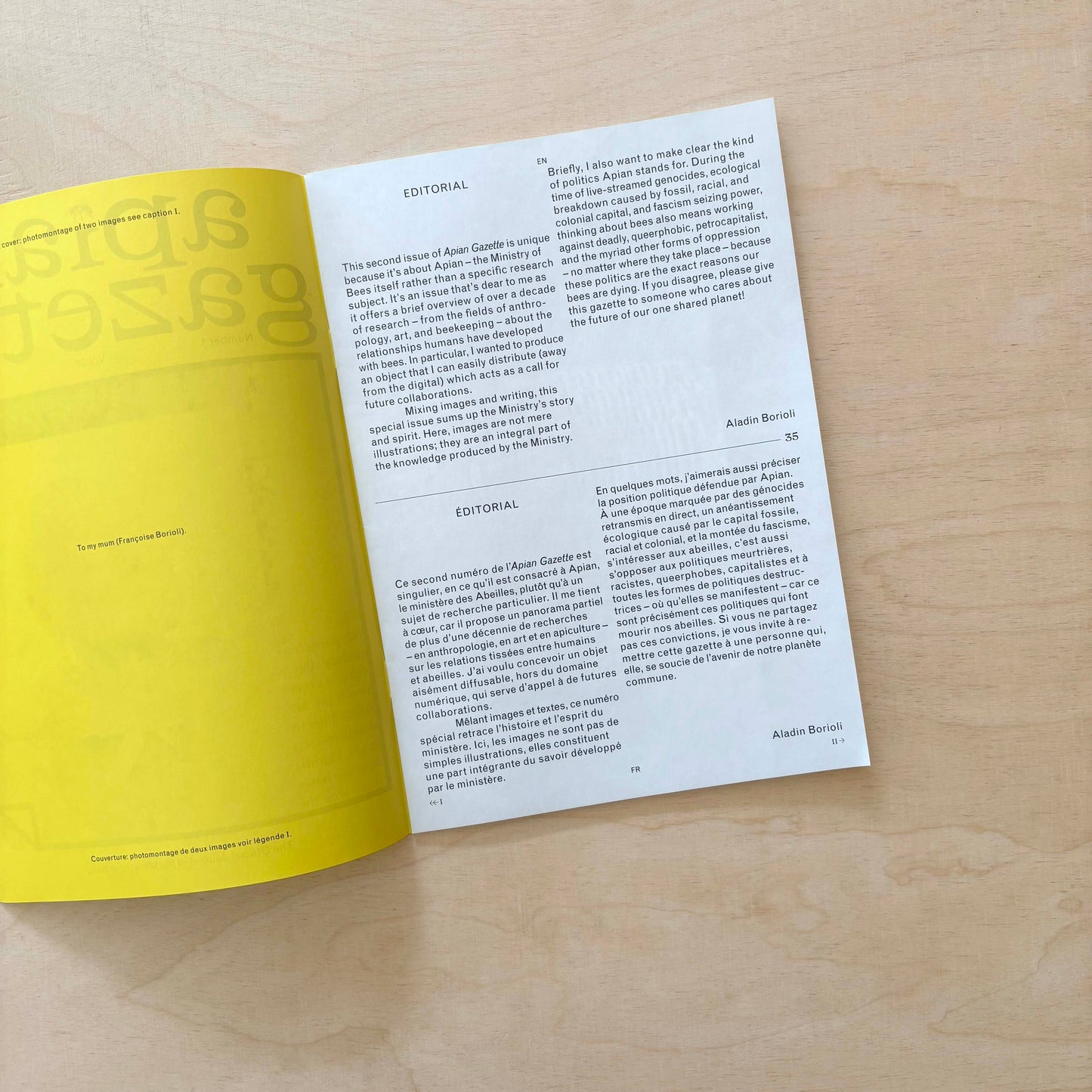 Apian Gazette - Vol. 02  - Special Issue