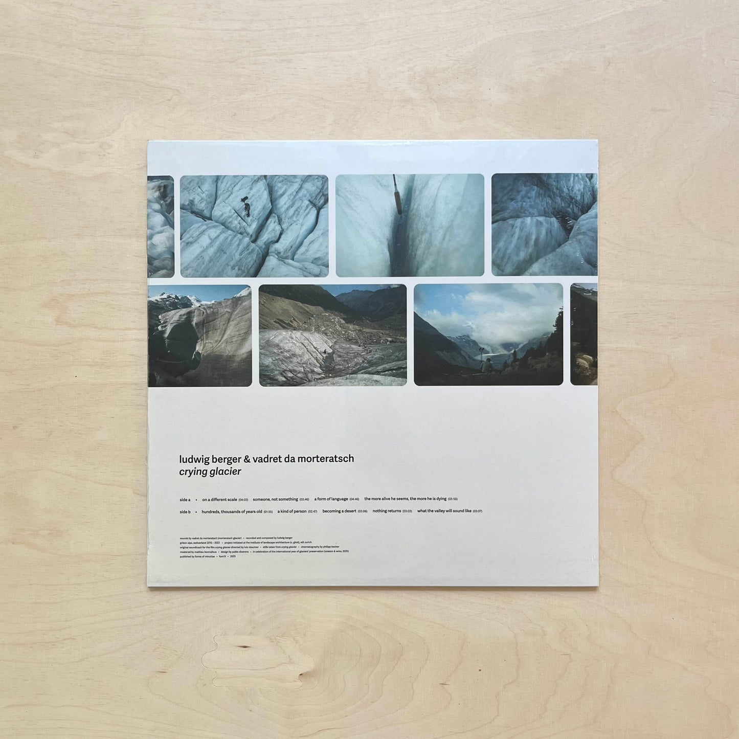 Ludwig Berger - Crying Glacier - Vinyl LP