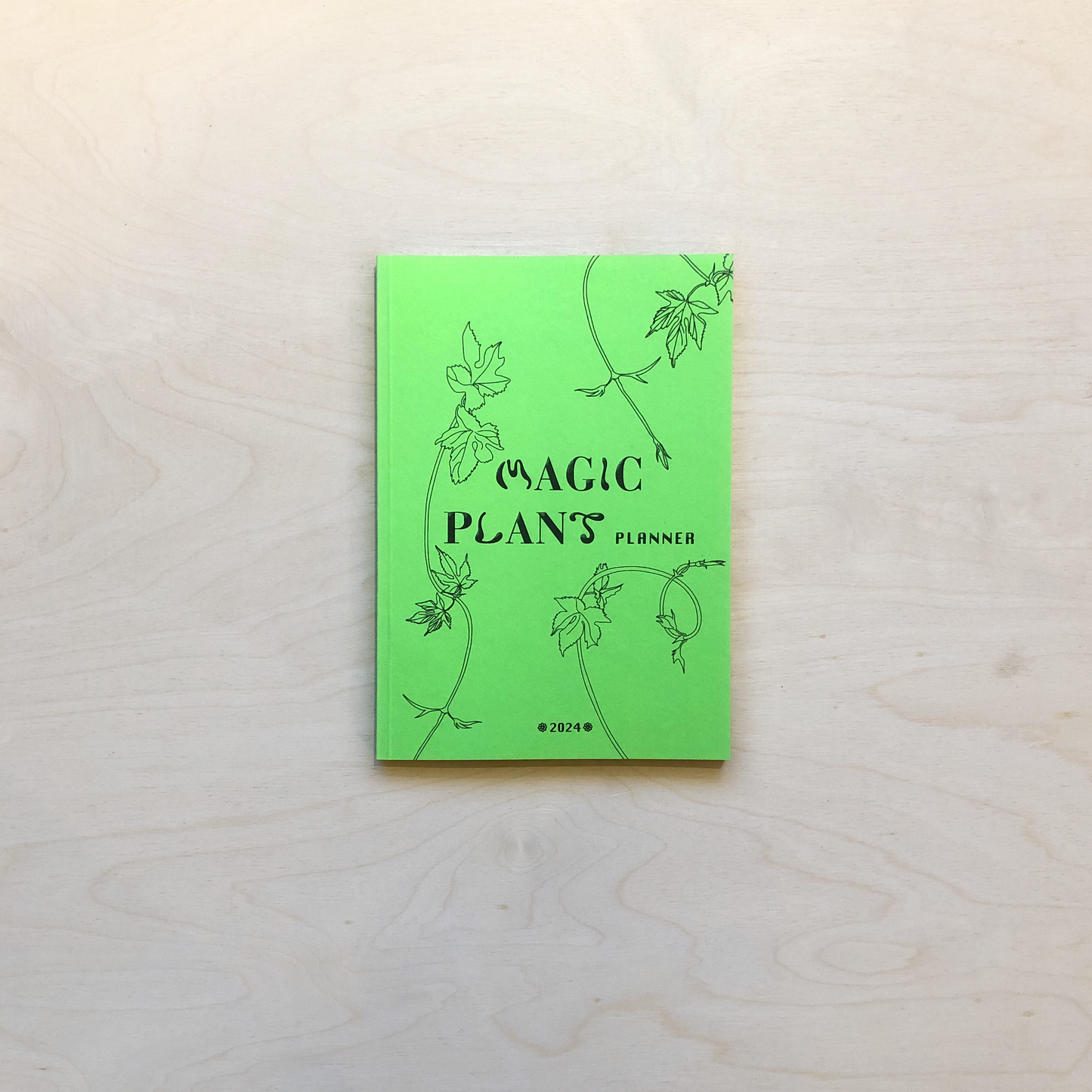 Magic Plant Planner 2024 by hooops and jasmine parsley - out of print!