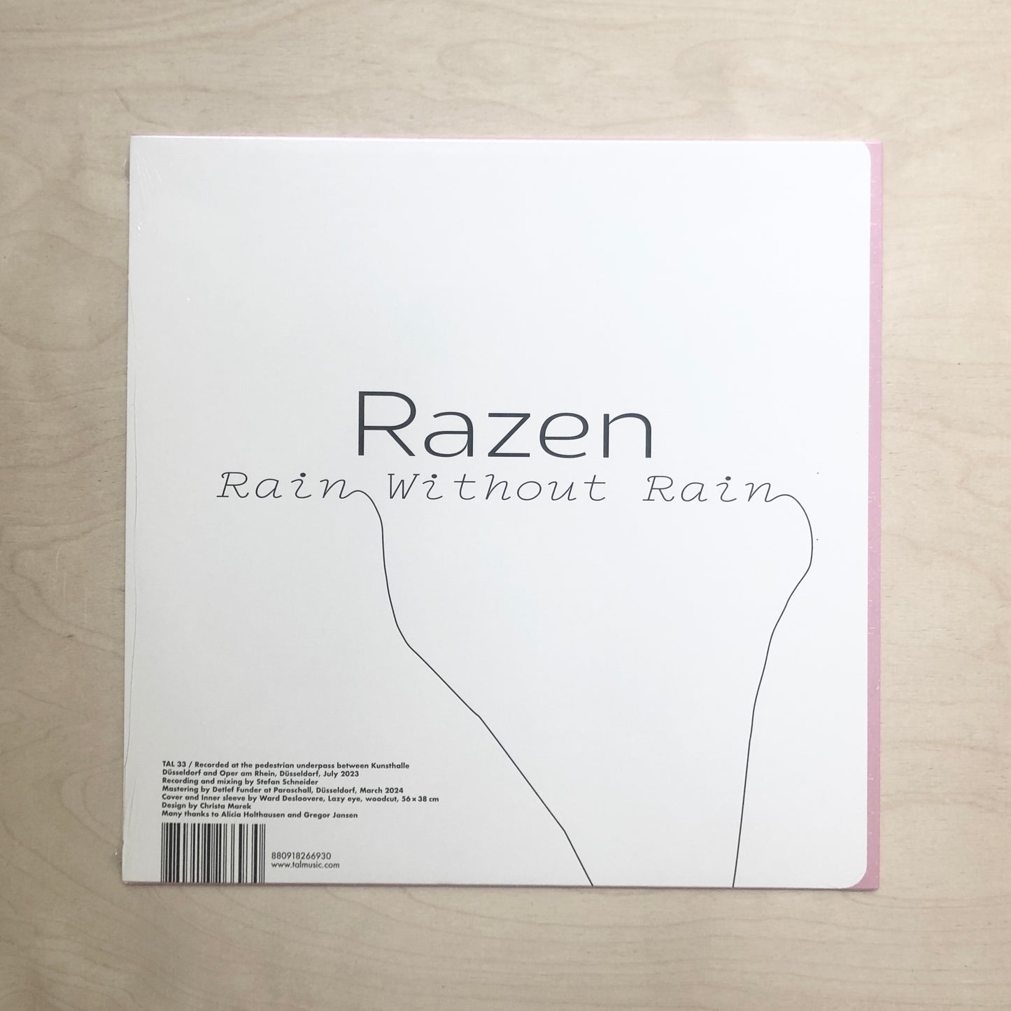 Razen - Rain Without Rain - Vinyl LP