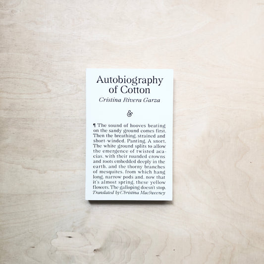 Autobiography of Cotton