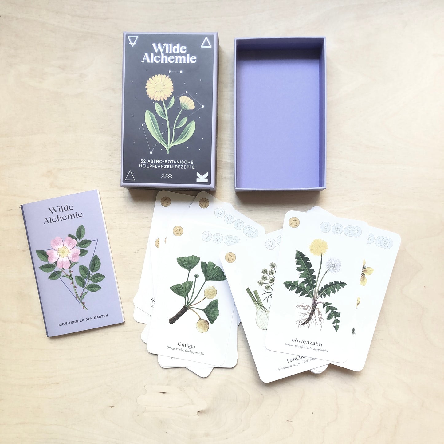 Wilde Alchemie - 52 Astro-Botanische Heilpflanzen-Rezepte