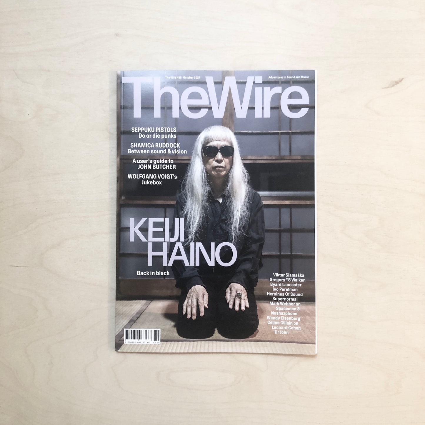 Wire Magazine 488 - October 2024 - Keiji Haino