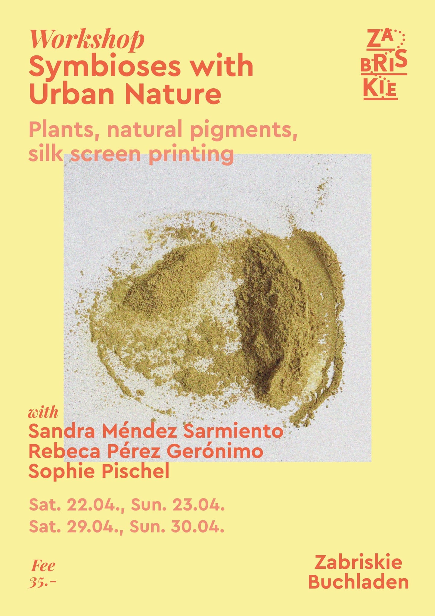Ticket for Workshop: Symbioses with Urban Nature - SOLD OUT!