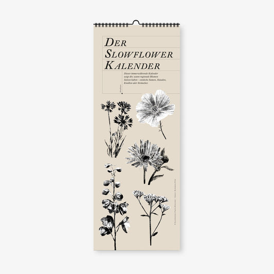 Blumen Saisonkalender - Slowflower Kalender