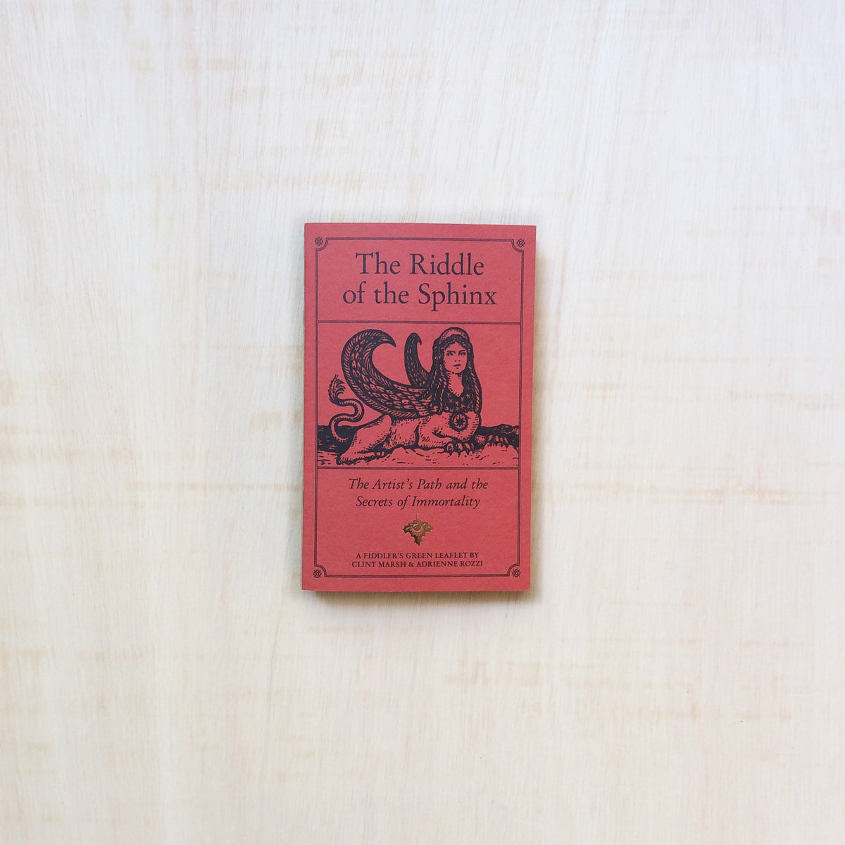 The Sphinx Riddle Book The Riddle of the Sphinx – Zabriskie Buchladen für Kultur und Natur
