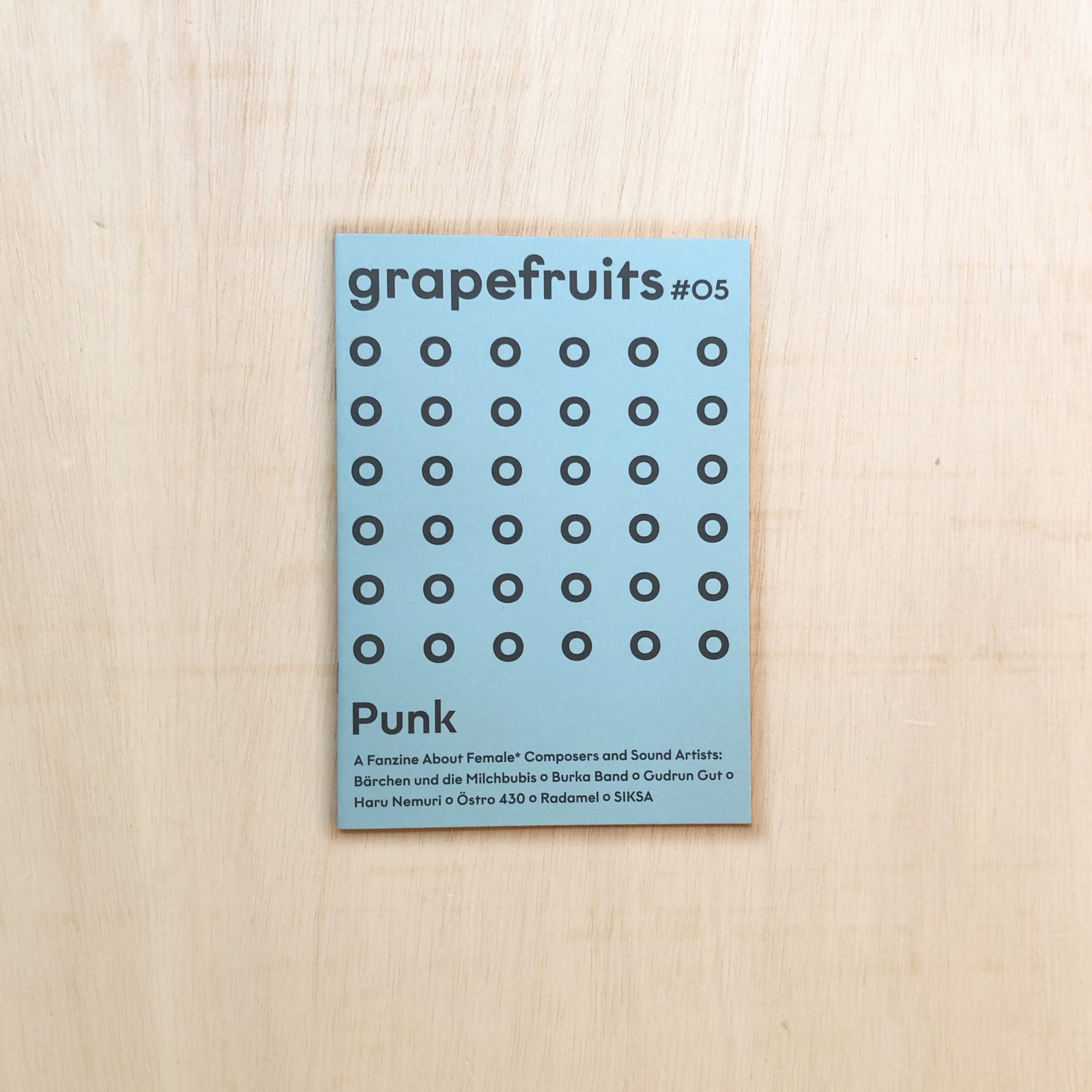 grapefruits fanzine, issue #05: punk