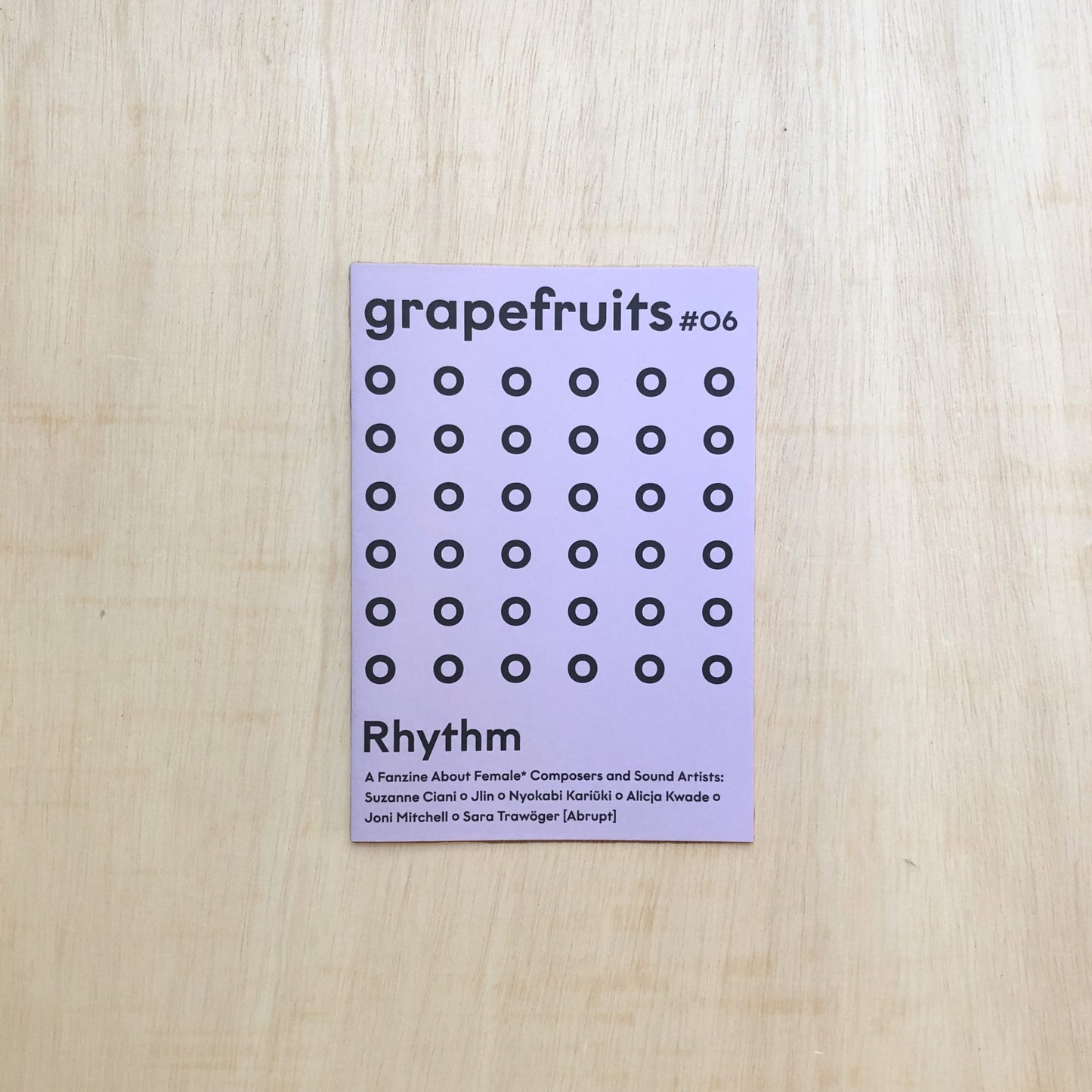 grapefruits fanzine, issue #06: Rhythm