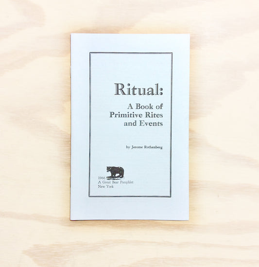 Ritual - A Book of Primitive Rites and Events