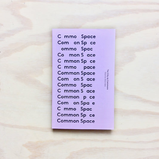 Common Space - The City as Commons