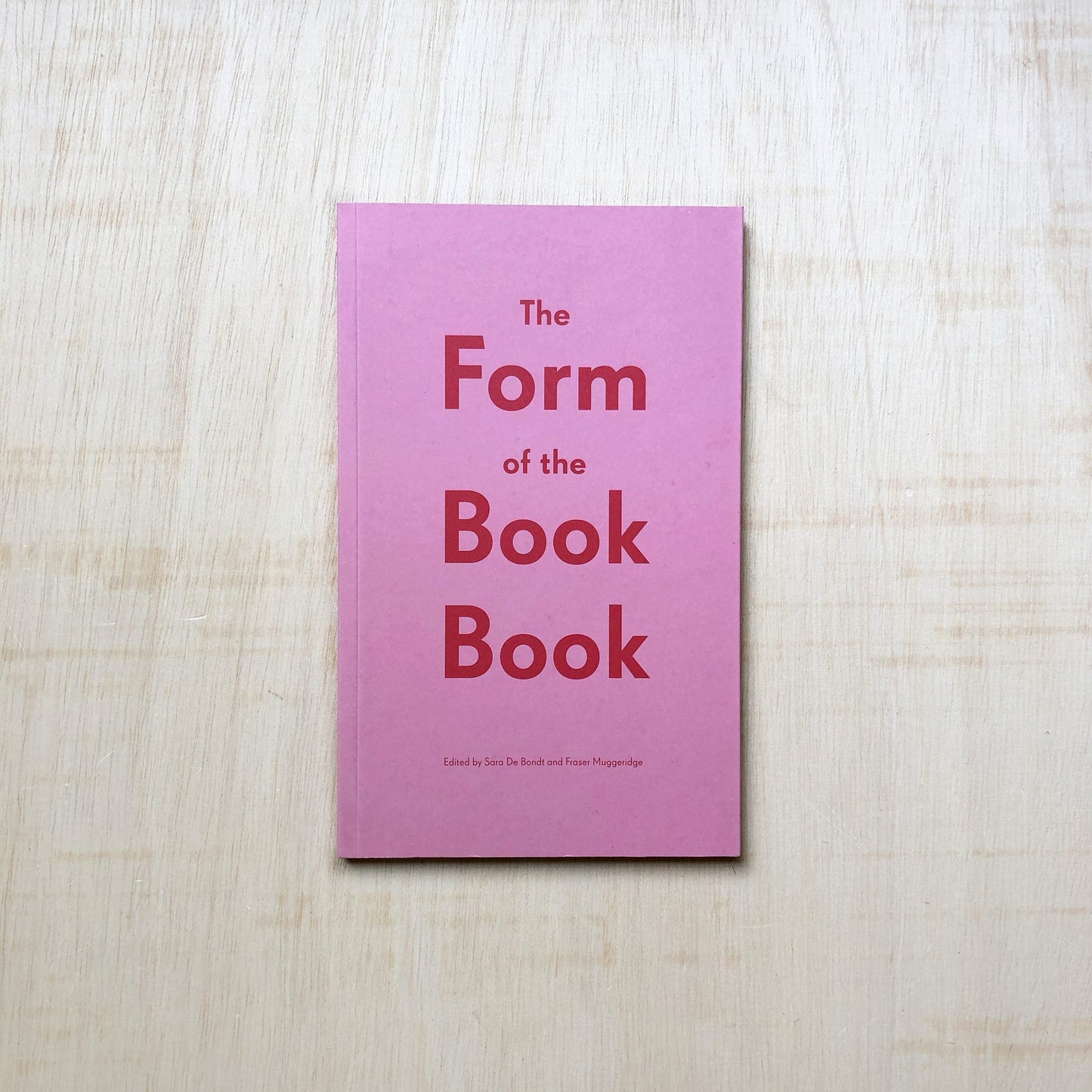 The Form of the Book